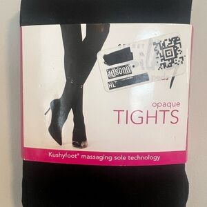 Secret Silky Black Opaque Tights